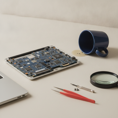 ¿Tiene reparación un Macbook mojado?