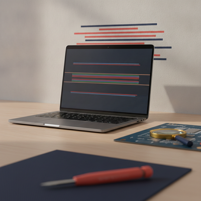 Cómo arreglar las líneas horizontales en MacBook Pro