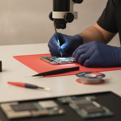 ¿Qué es la microsoldadura?