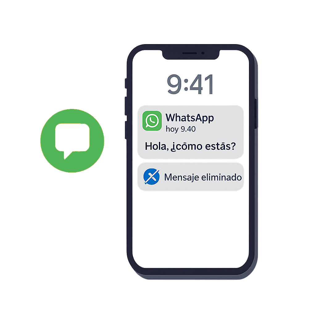 Cómo ver un mensaje eliminado de Whatsapp sin aplicaciones en iPhone