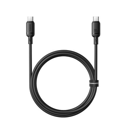 Baseus Silky Cable USB-C a USB-C 100W PD Carga Rápida