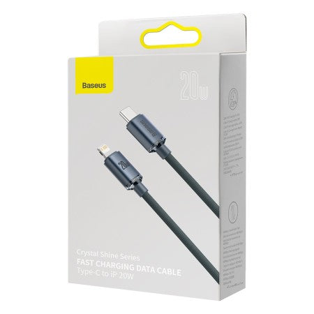 Baseus Crystal Shine Cable USB-C Lightning 20W 1.2m