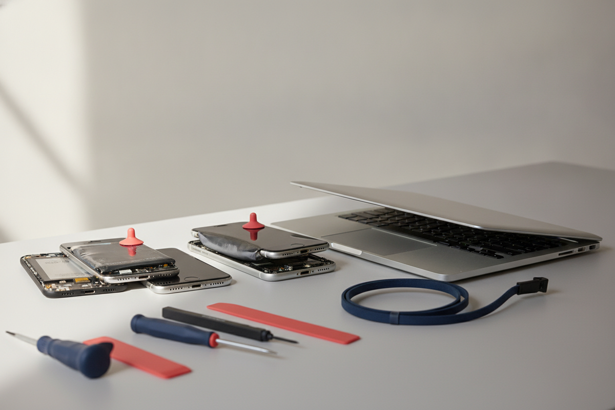 Batería hinchada en móvil, iPhone o MacBook ¿Qué hacer?