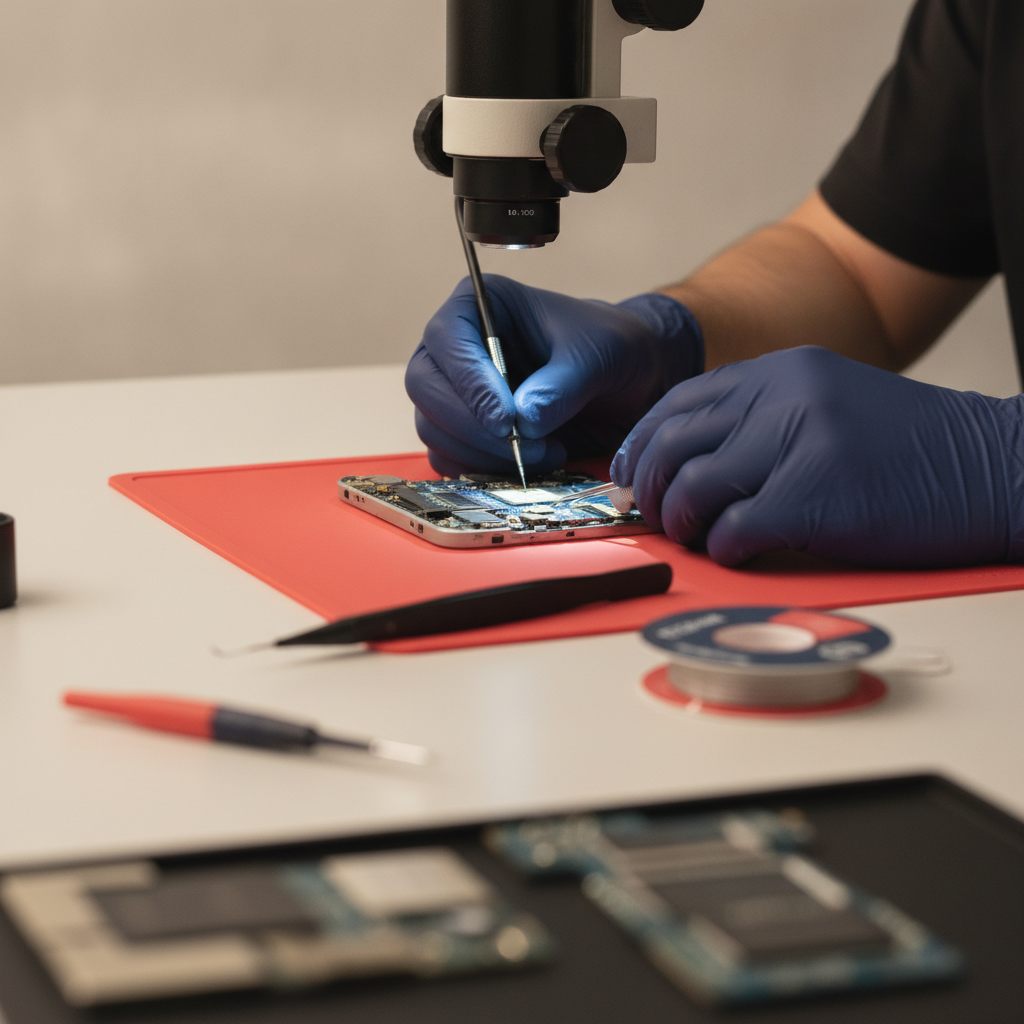 ¿Qué es la microsoldadura?