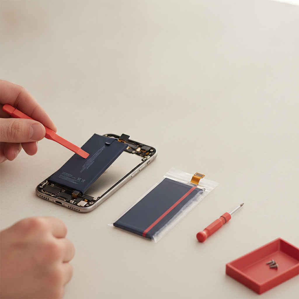 Cambiar la batería de un iPhone XS