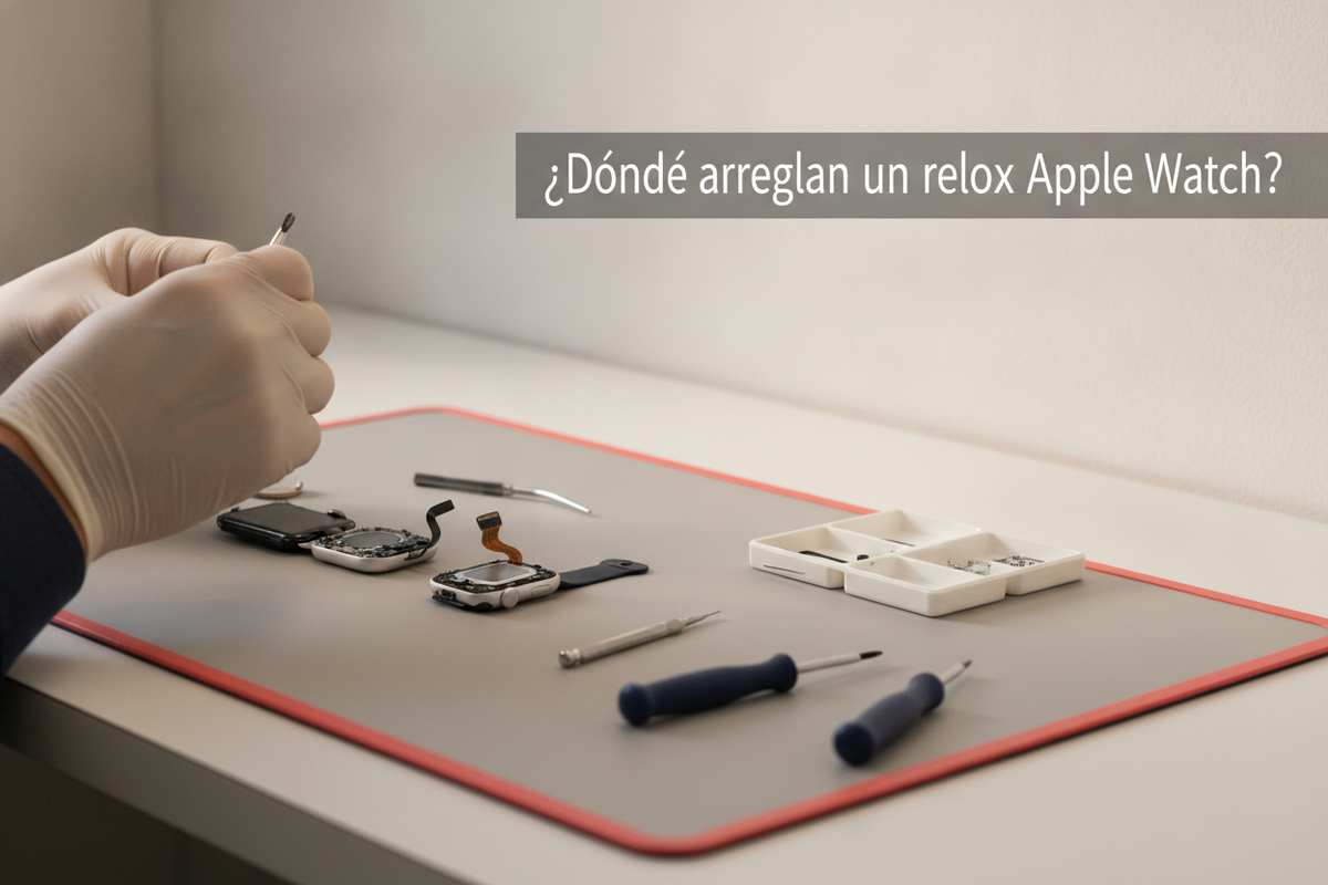 ¿Dónde arreglan un reloj Apple Watch?