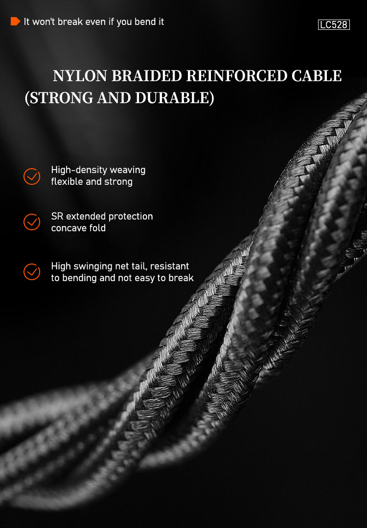 Cable USB-C a Lightning Lenyes LC528 TC-I 27W