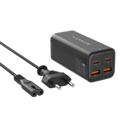 Cargador Multipuertos(2USB-C + 2USB-A) 100W
