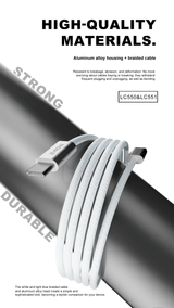 Cable USB-C a USB-C Lenyes LC550 240W