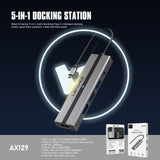 Hub USB-C 5 en 1 Lenyes AX129