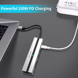 Hub USB-C 6 en 1 Lenyes AX128