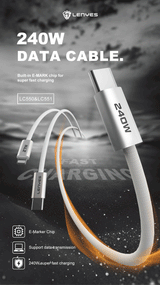 Cable USB-C a USB-C Lenyes LC550 240W