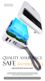 Power Bank Lenyes C03-A 20.000 mAh Silver