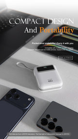 Power Bank Lenyes C03-A 20.000 mAh Silver