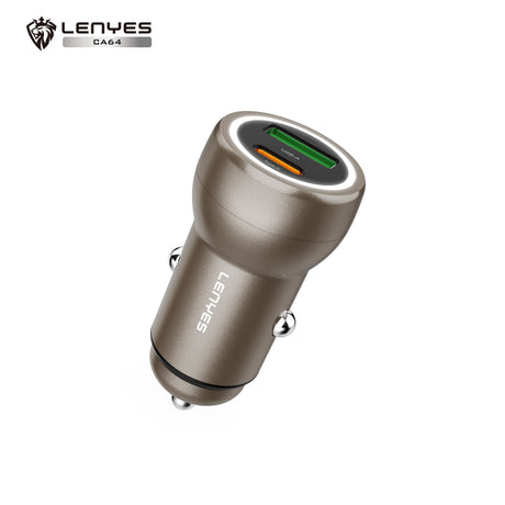 Cargador de Coche Lenyes CA64 95W 3 Puertos USB-C