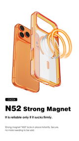 Funda Lenyes CK224 Crystal Guard para iPhone