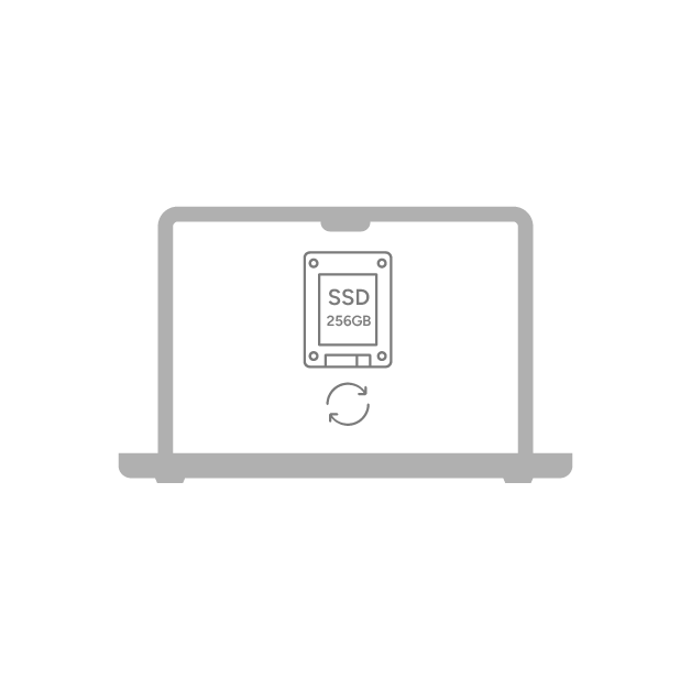 Reparar MacBook (12", 2015–2017) A1534 Ampliación memoria SSD 256GB MacBook