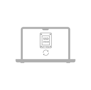 Reparar Surface Laptop 4 (1950, 1953) Ampliación memoria SSD 256GB Surface
