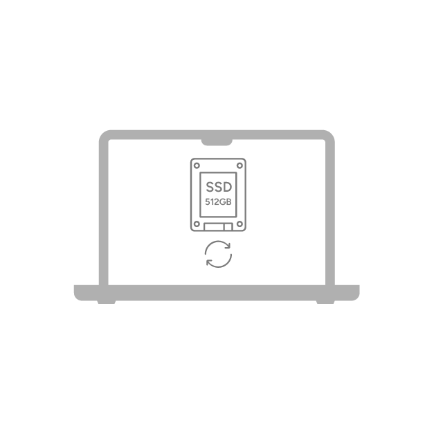 Reparar MacBook (12", 2015–2017) A1534 Ampliación memoria SSD 512GB MacBook
