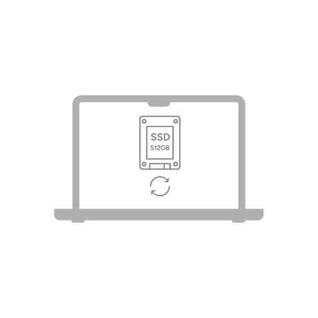 Reparar MacBook Air (13", M1, 2020) A2337 Ampliación memoria SSD 512GB MacBook Air
