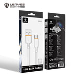 Cable USB-A a USB-C Lenyes LC548 TC 12W Silicona