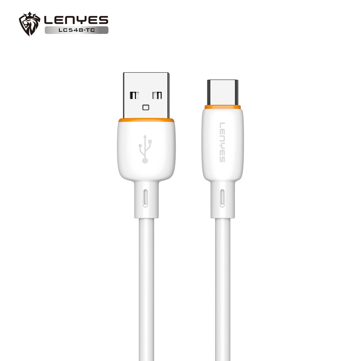 Cable USB-A a USB-C Lenyes LC548 TC 12W Silicona