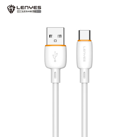 Cable USB-A a USB-C Lenyes LC548 TC 12W Silicona