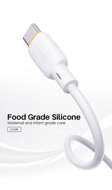 Cable USB-A a USB-C Lenyes LC548 TC 12W Silicona