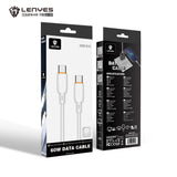 Cable USB-C a USB-C Lenyes LC548 TC-TC 60W Silicona