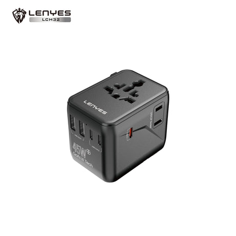 Adaptador de Viaje Universal Lenyes LCH32 45W GaN