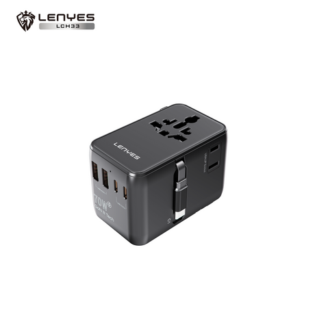 Adaptador de Viaje Universal Lenyes LCH33 70W GaN