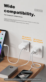 Cargador USB-C 45W Lenyes LCH94 con Cable