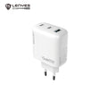 Cargador GaN 65W Lenyes LCH96 3 Puertos USB-C