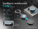 Cargador Inalámbrico 3 en 1 Lenyes PW330 15W MagSafe Aluminio