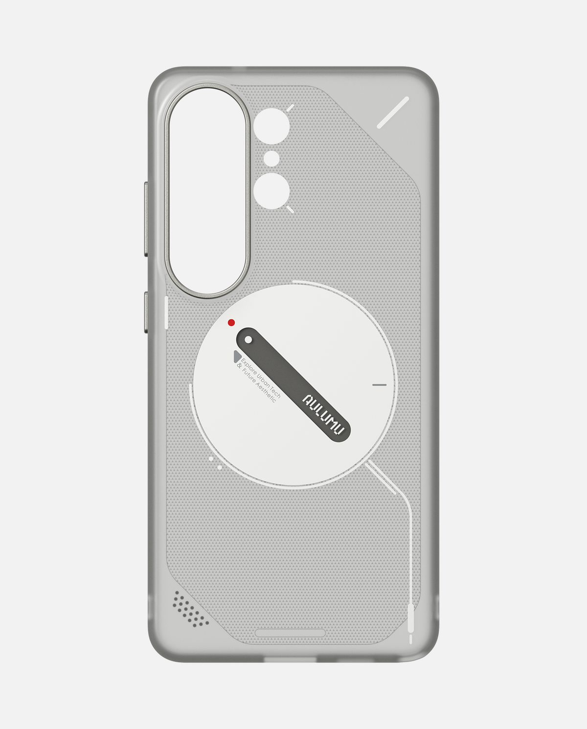 Funda Aulumu S26U Frosted Glow para Galaxy S26 Ultra