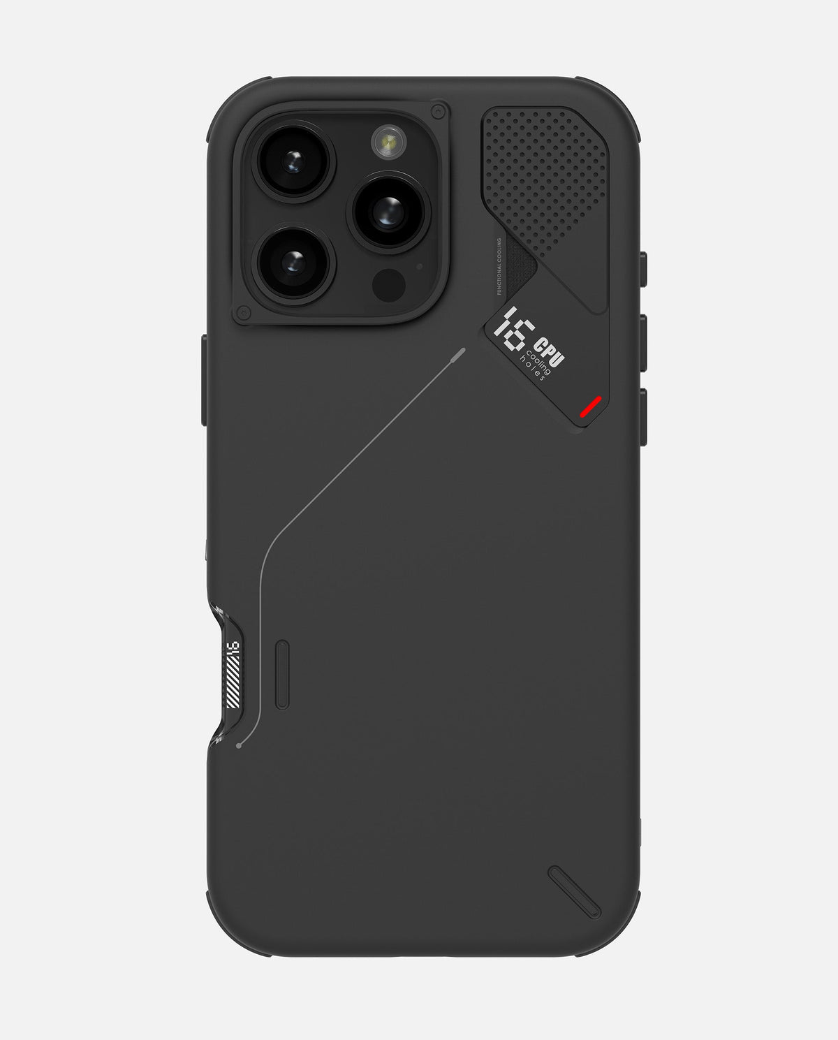 Funda Aulumu A16 Slim Shockproof para iPhone 16 Pro (Cutout)
