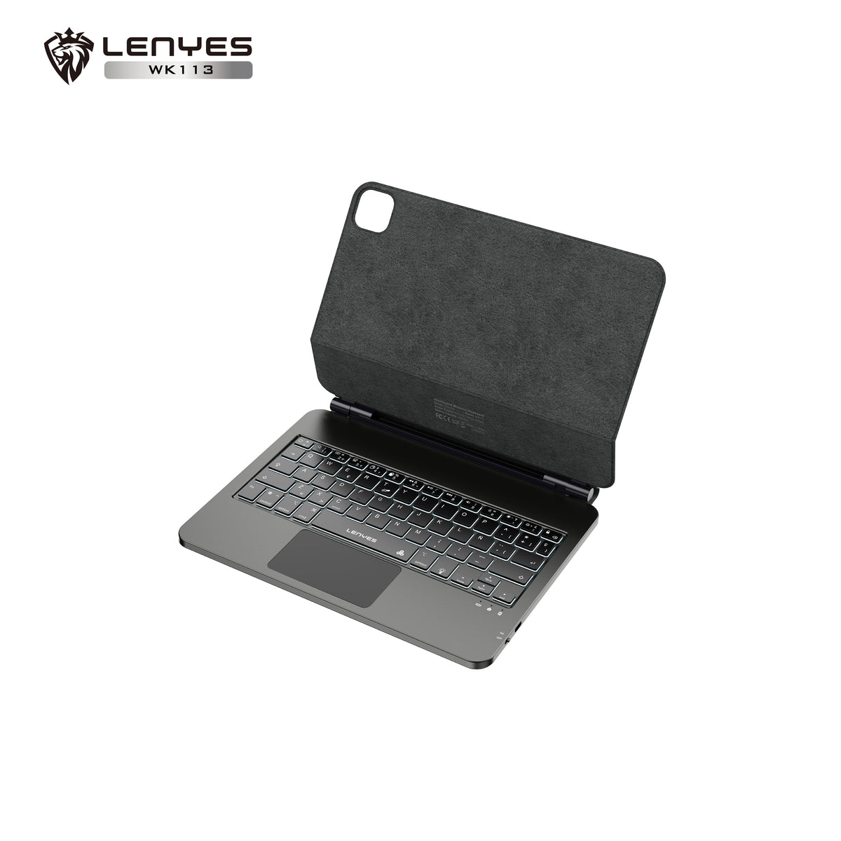 Funda iPad con Teclado Bluetooth Lenyes WK113