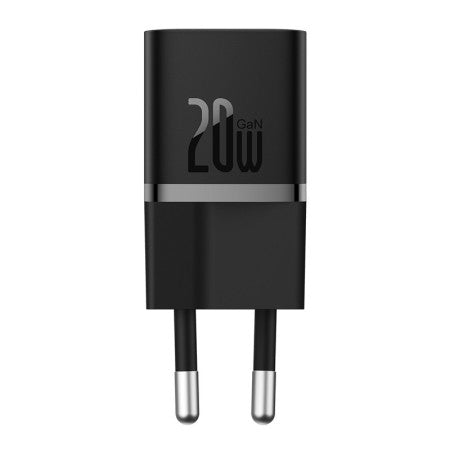 Baseus GaN5 Mini Cargador USB-C 20W PD Negro