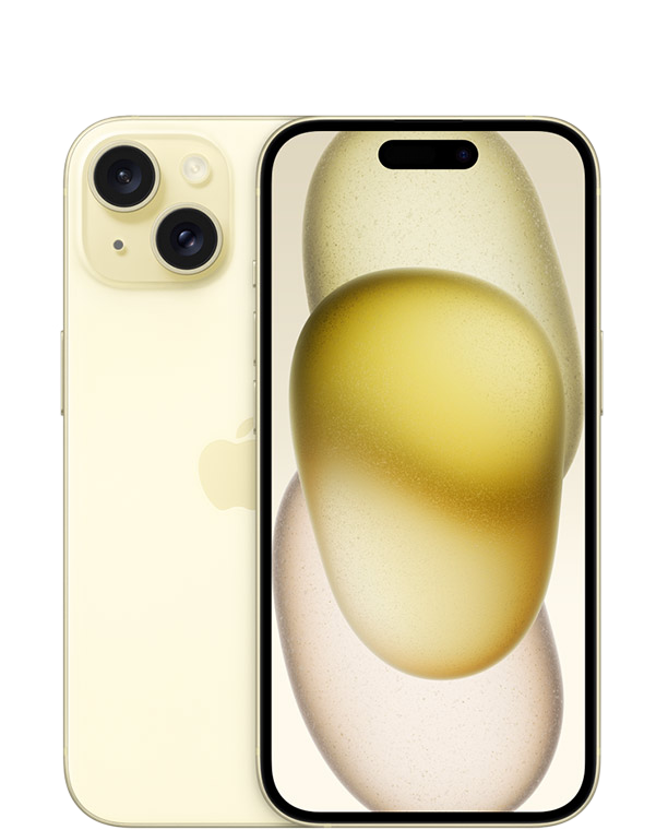 iPhone 15 Reacondicionado 128GB / 256GB Amarillo