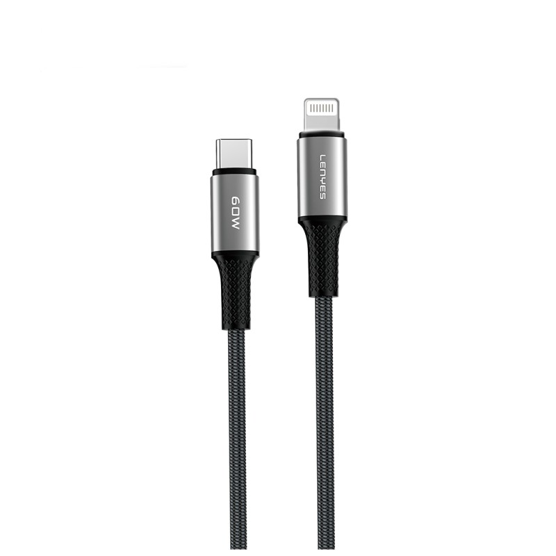 Cable USB-C a Lightning Lenyes LC560 27W 2m