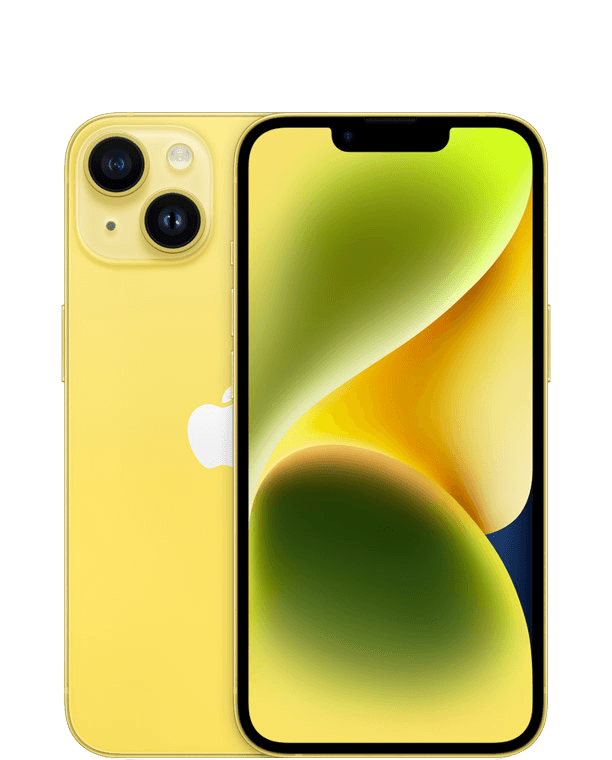 iPhone 14 Reacondicionado 128GB / 256GB Amarillo