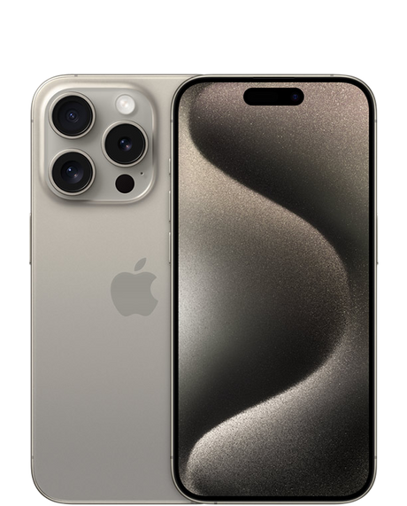 iPhone 15 Pro Reacondicionado 128GB / 256GB Titanio natural