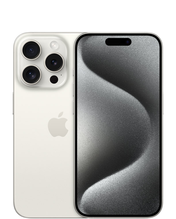 iPhone 15 Pro Reacondicionado 128GB / 256GB Titanio blanco