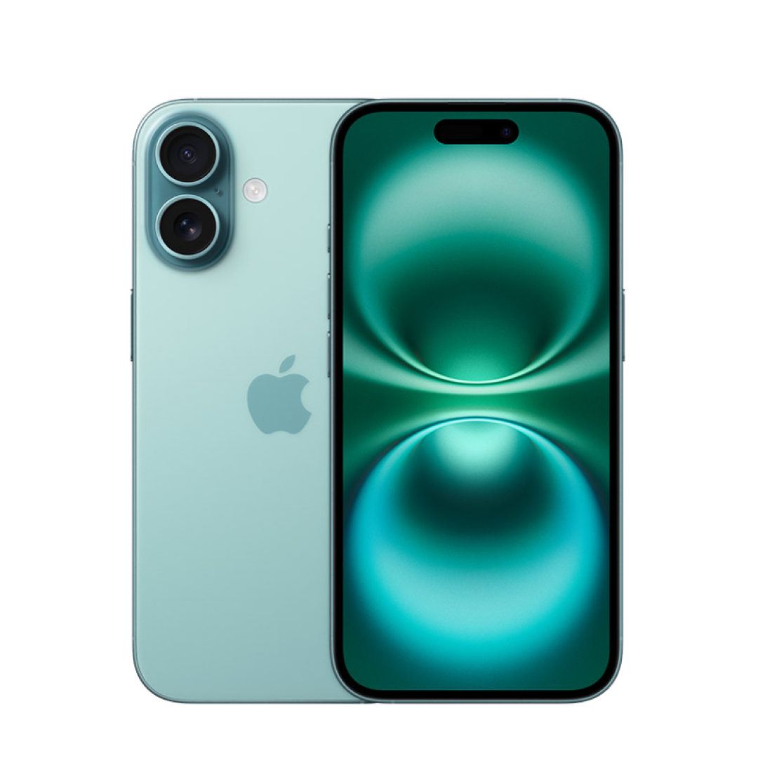 iPhone 16 Reacondicionado 128GB / 256GB Verde azulado