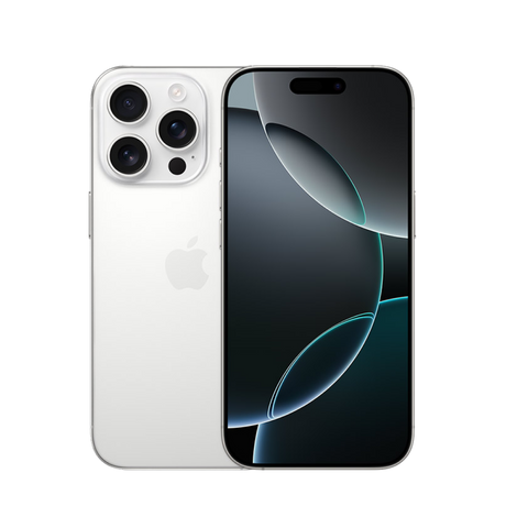 iPhone 16 Pro Titanio Blanco