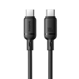Baseus Silky Cable USB-C a USB-C 100W PD Carga Rápida