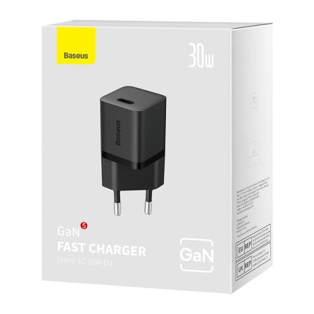 Baseus GaN5 Mini Cargador USB-C 30W PD EU