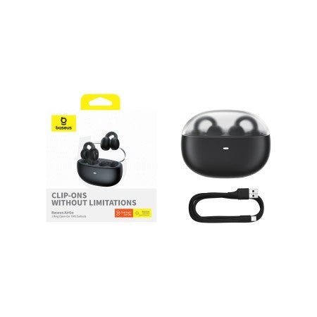 Baseus AirGo 1 Auriculares Open-Ear TWS Bluetooth 5.3 Negro