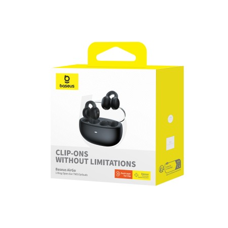 Baseus AirGo 1 Auriculares Open-Ear TWS Bluetooth 5.3 Negro