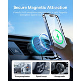 Baseus CW01 Soporte Magnético Coche Carga Inalámbrica 15W